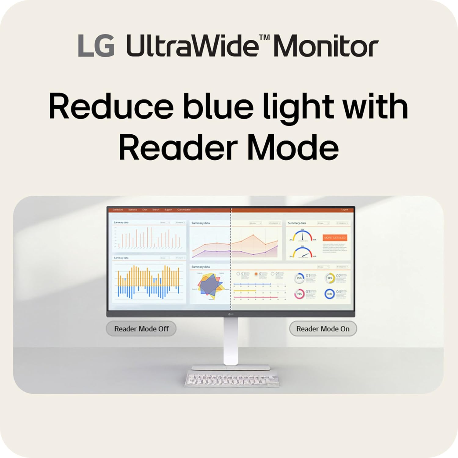 Thumbnail 6 de LG 34U530A-W 34-inch UltraWide WFHD monitor