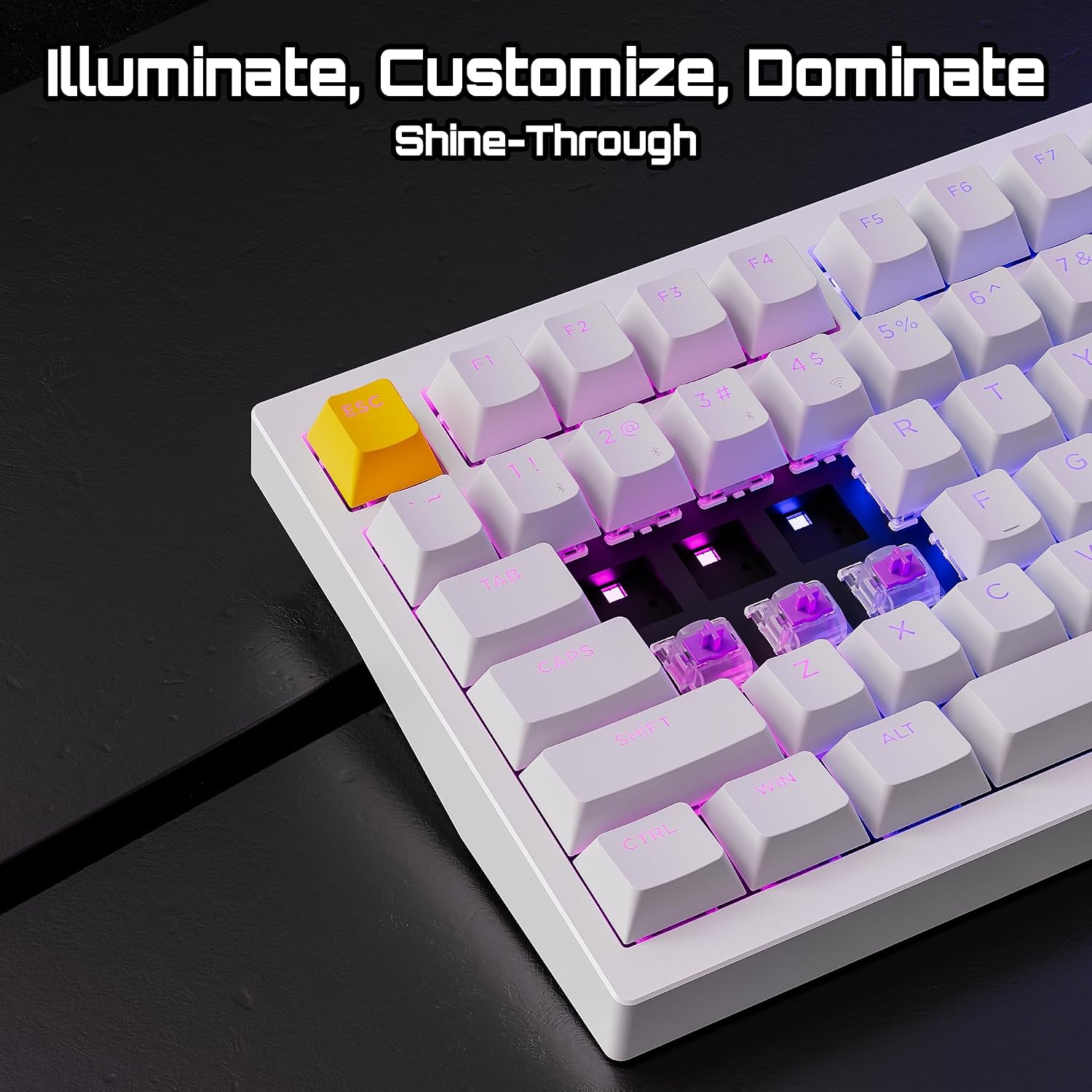 Thumbnail 6 de LEMOKEY P1H-P1 P1 HE 75% Magnetic Gaming Keyboard, Aluminum, Tri-Mode