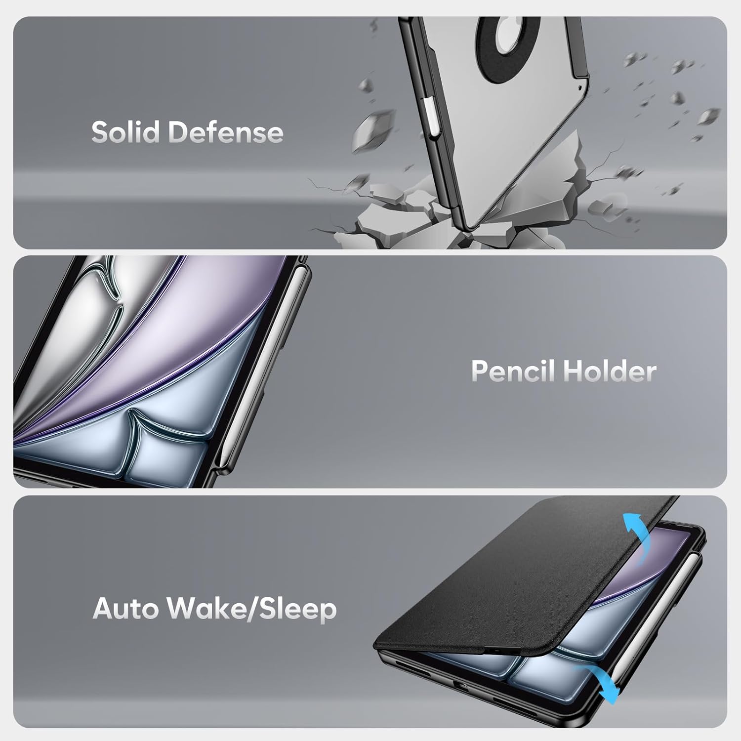 Thumbnail 6 de ProCase iPad Air 11in Case with Keyboard