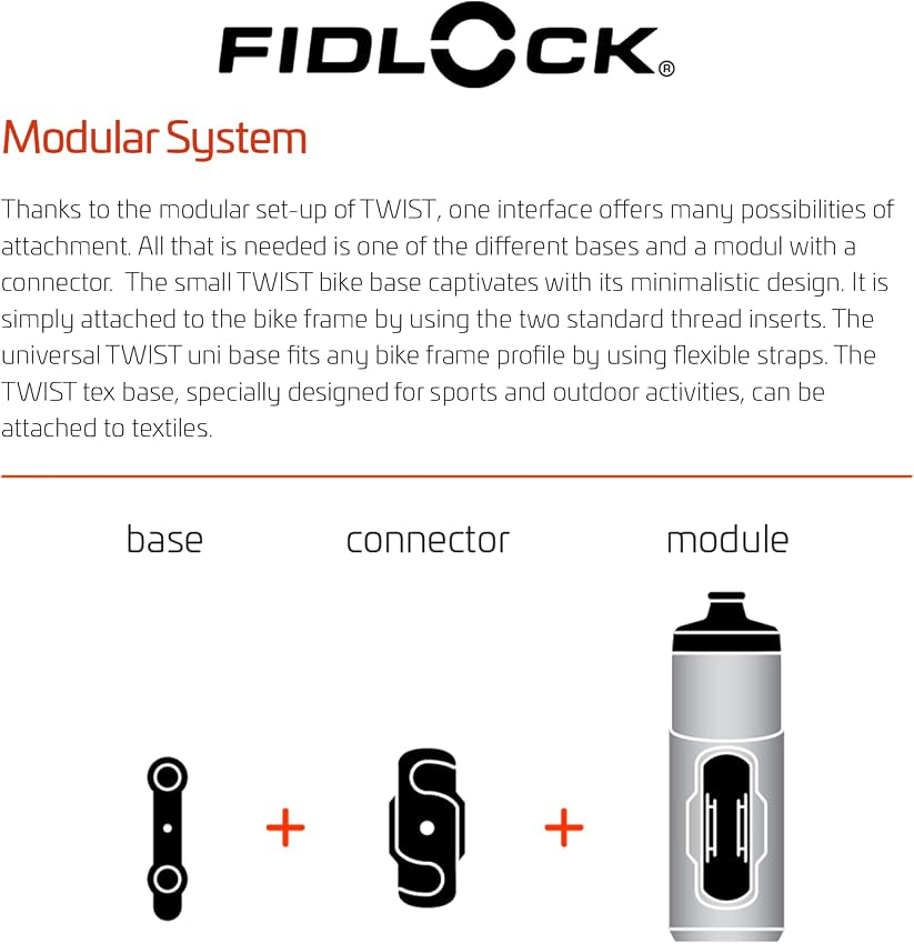 Thumbnail 4 de Fidlock Bottle 450 portabidón bicicleta 590 ml MTB