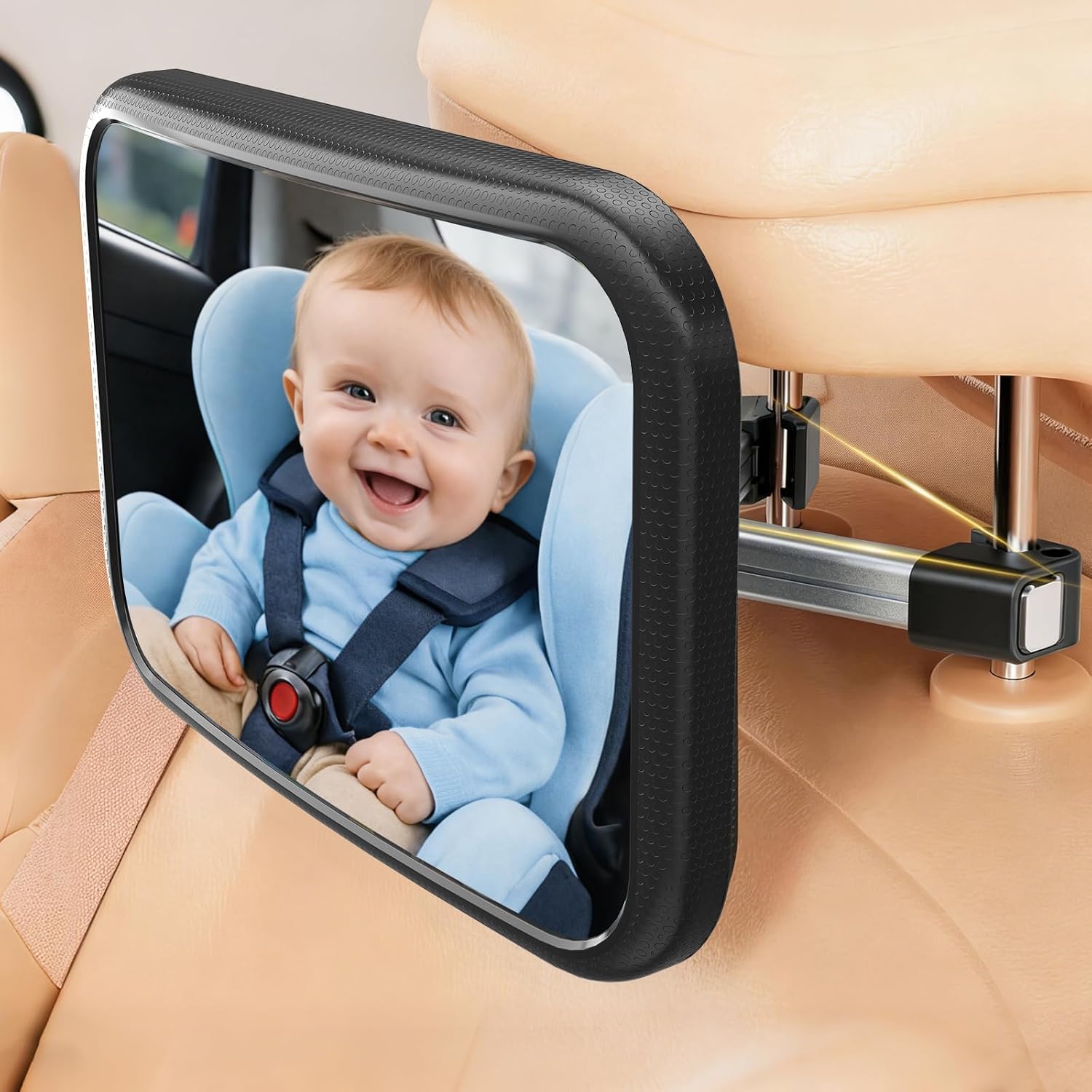 SURFOU Specchietto Retrovisore Bambini 360°