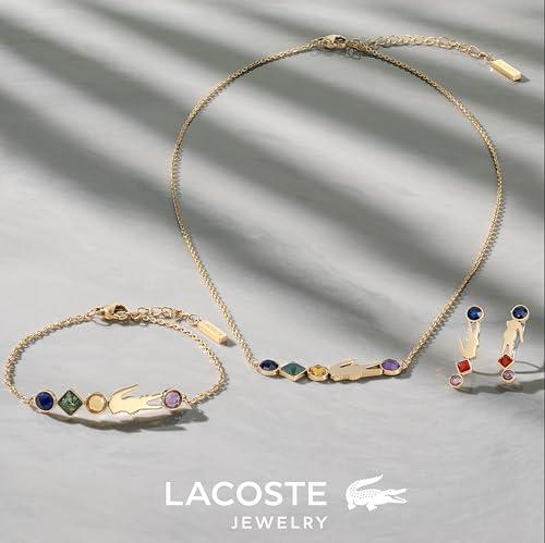 Thumbnail 4 de Lacoste DEVA Collar de cadena para mujer, oro amarillo