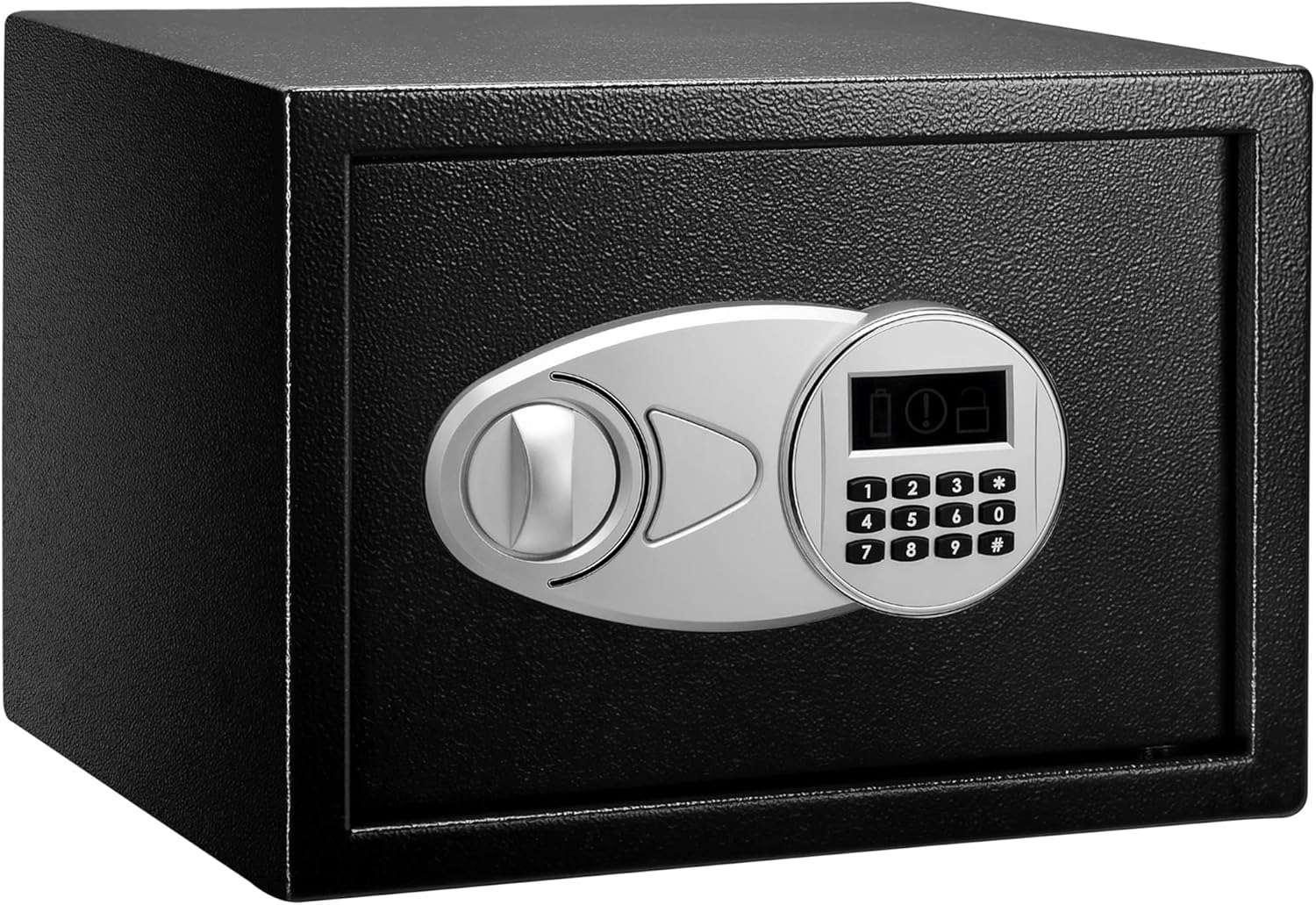 Thumbnail 6 de Amazon Basics Tresor aus Stahl 34 l – Sicherer Aufbewahrungsort für Bargeld, Schmuck und Papiere