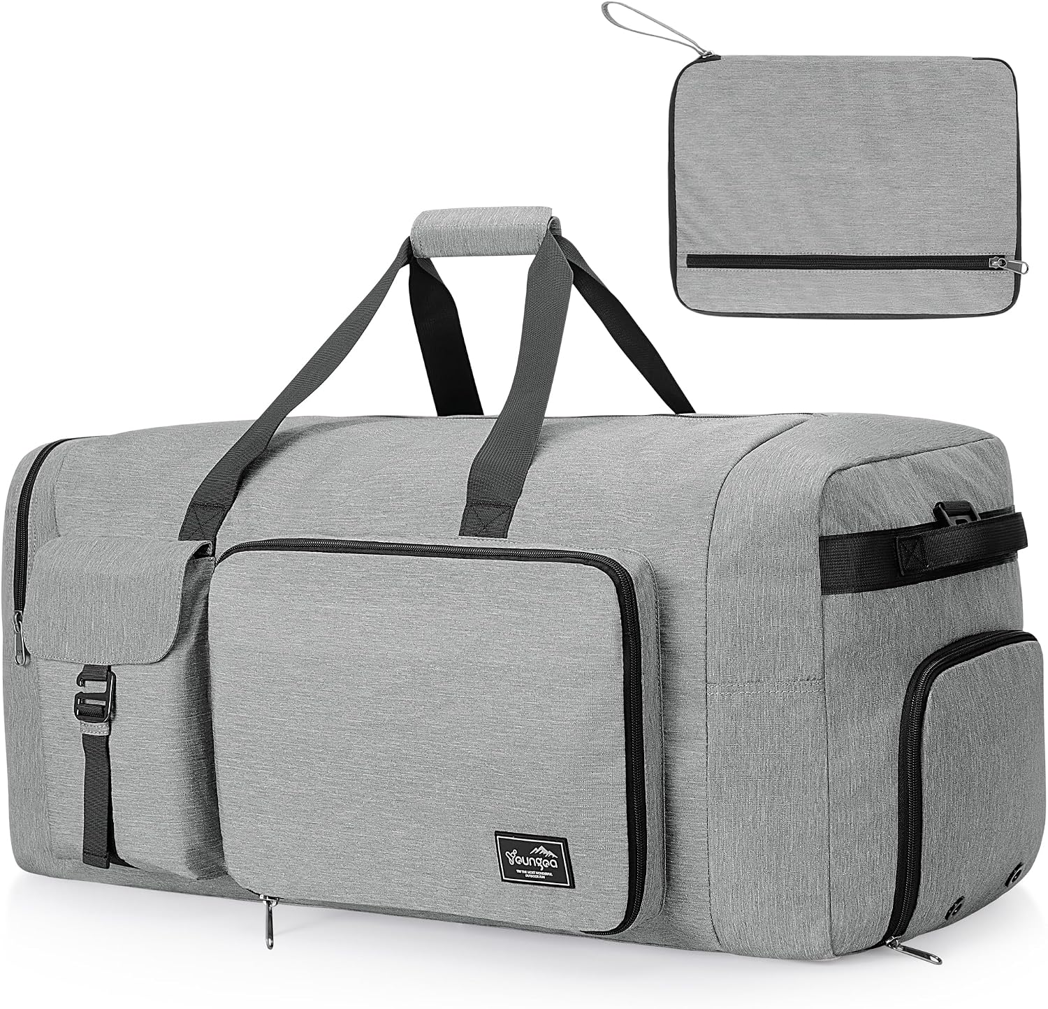 Detalle de YOUNGOA 120L faltbare Reisetasche Weekender