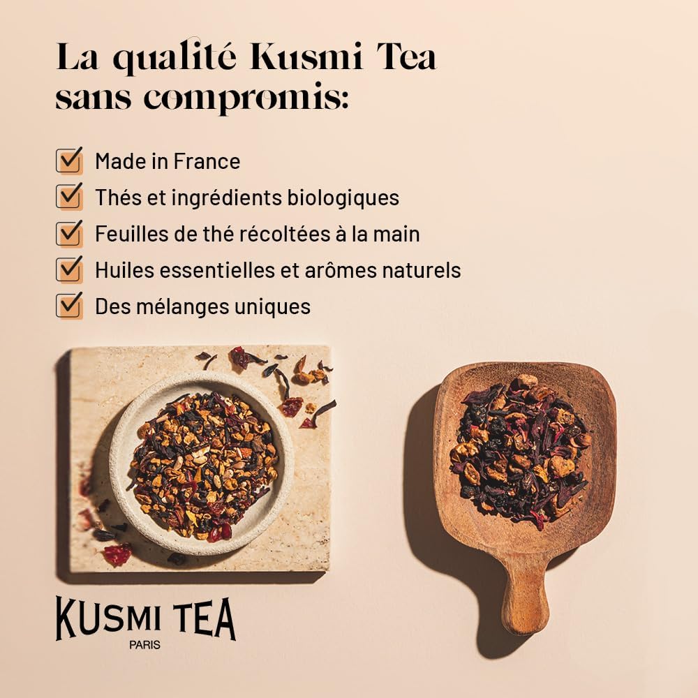 Thumbnail 4 de Kusmi Tea Coffret « Les Thés Glacés » bio – assortiment de 24 sachets (6 recettes)