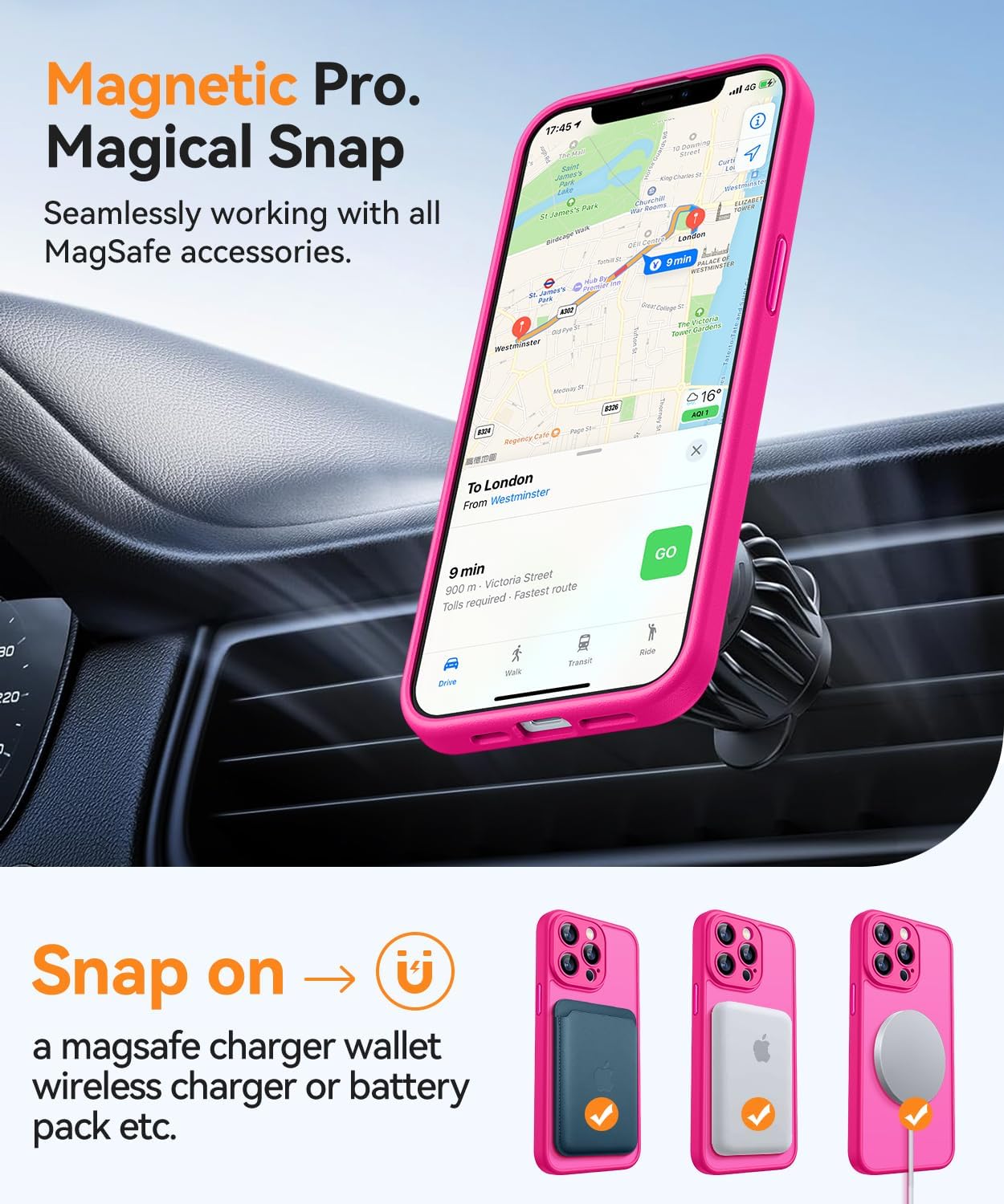 Thumbnail 4 de CANSHN iPhone 13 Pro Max case 6.7-inch