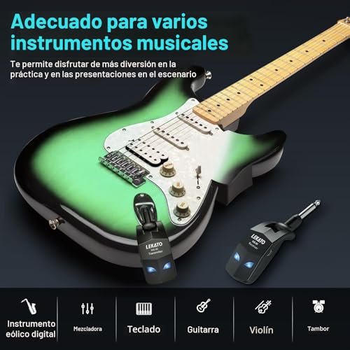 Thumbnail 6 de LEKATO WS80: Sistema inalámbrico 2,4 GHz para guitarra y bajo