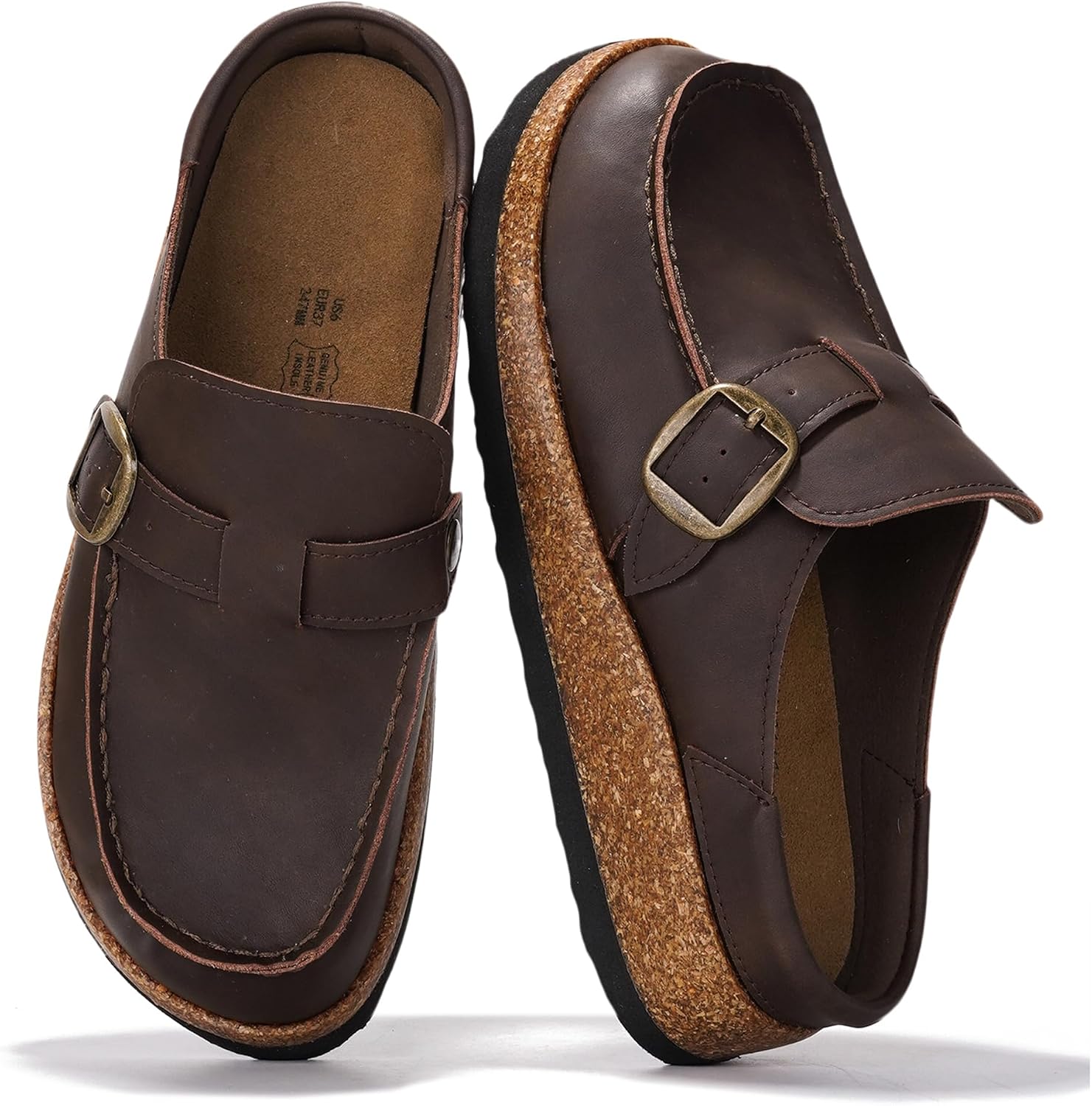 Detalle de Carline Cloud Comfort Clogs women's memory foam mules