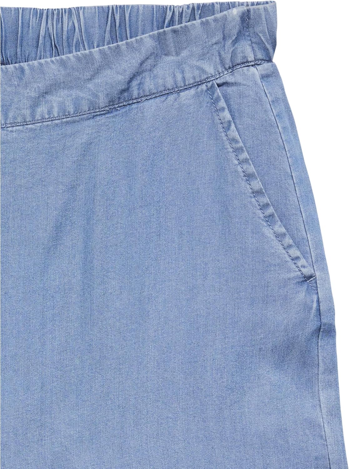 Detalle de VERO MODA Damen Culotte Hose mit elastischem Bund und weitem Bein