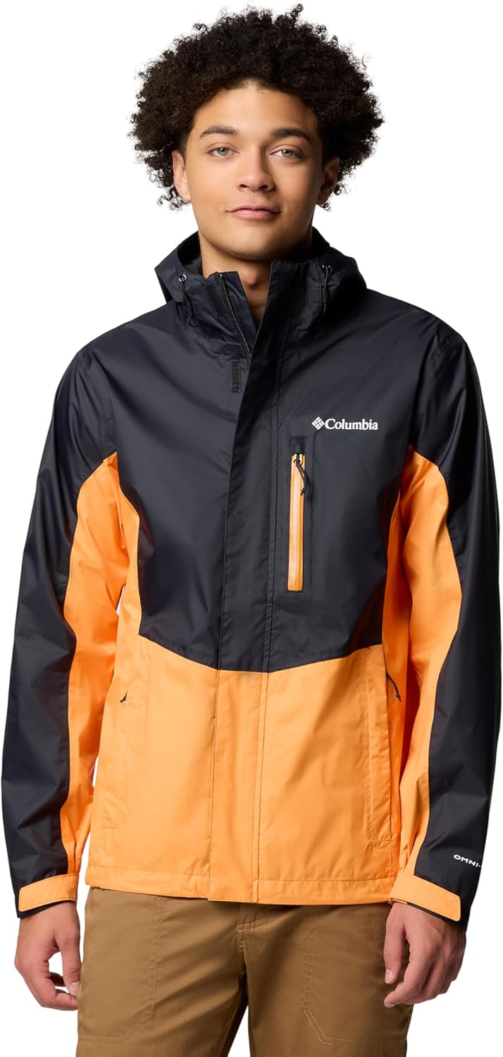 Detalle de Columbia Pouring Adventure 3 Jacket da uomo: giacca antipioggia impermeabile Packaway