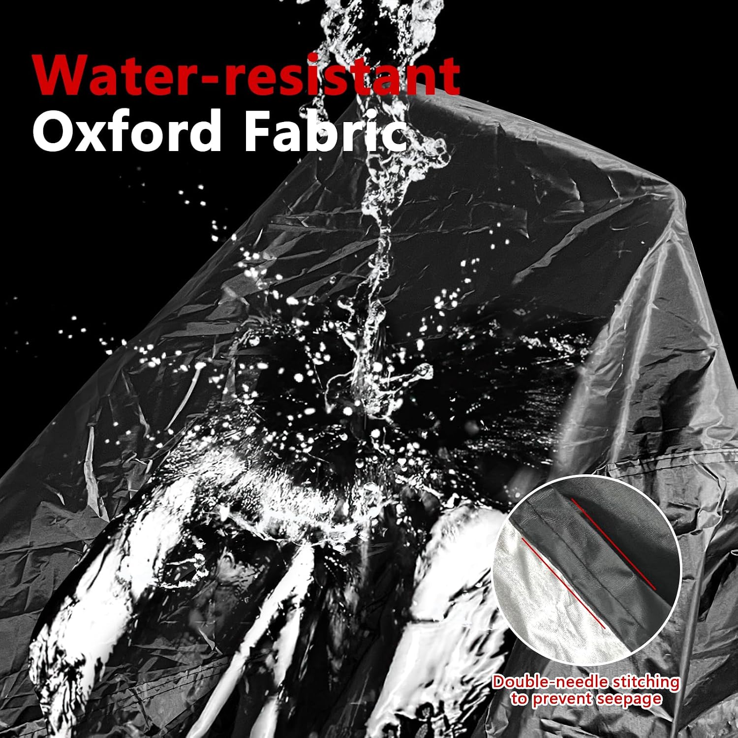Thumbnail 2 de Motorrad Abdeckplane 210D – Wasserfest, UV-beständig und winterfest (245x105x125 cm)