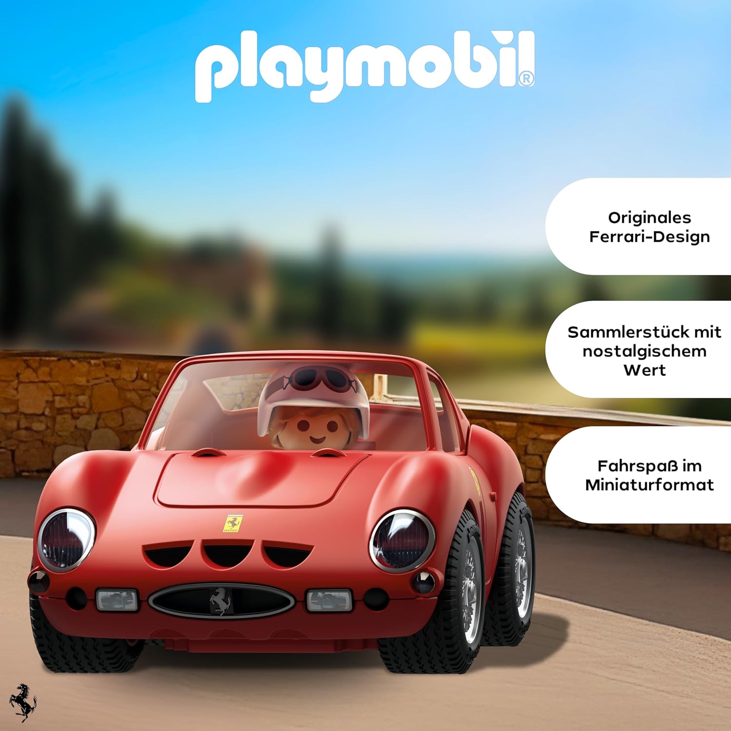 Thumbnail 2 de PLAYMOBIL Collector Cars Ferrari 250 GTO (Modellauto 71856) – mit Fahrerfigur