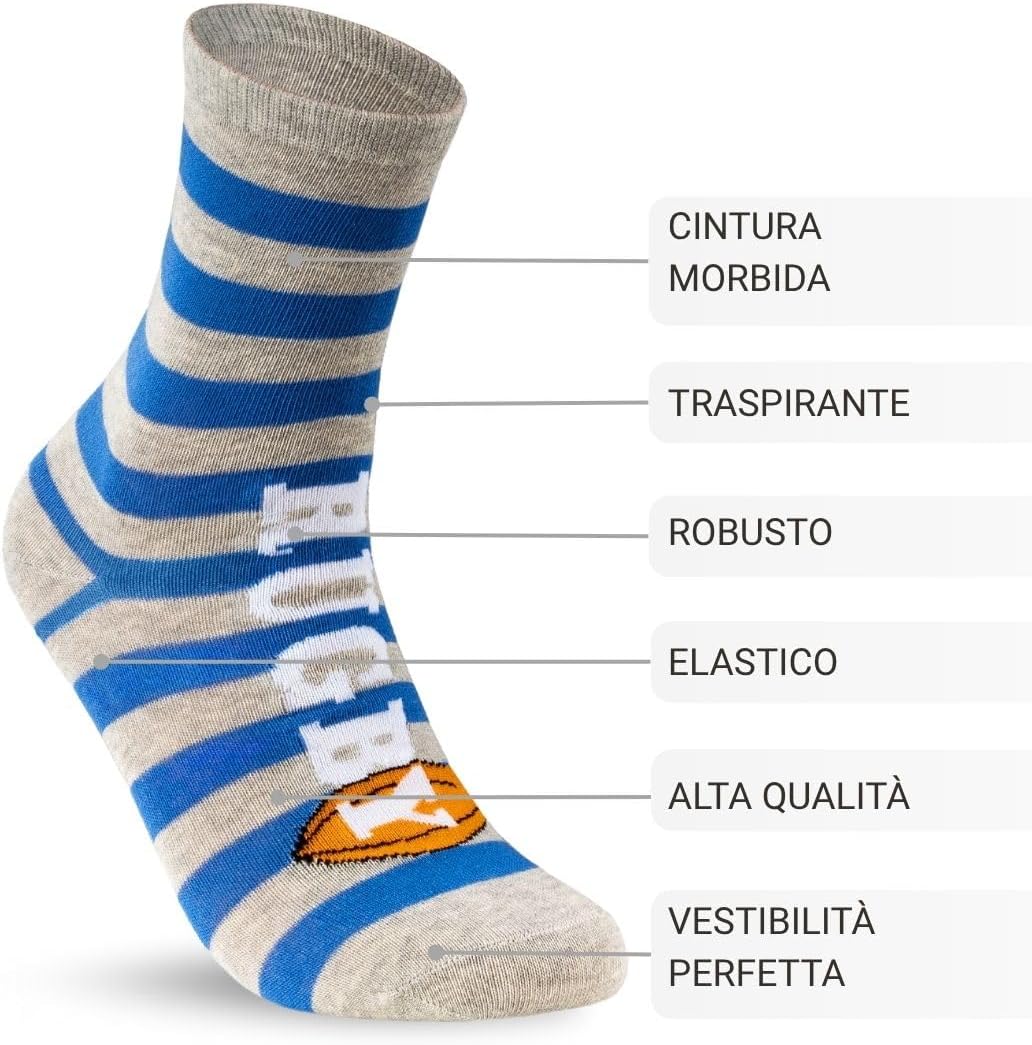 Thumbnail 2 de Calze Bambini sockenkauf24 (10 paia) Cotone – Bordo confortevole e trattenuto senza elastico, traspiranti