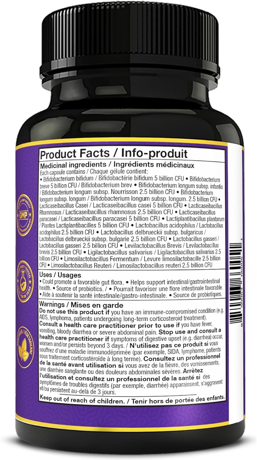 Thumbnail 6 de Nutravonic Nutrition Probiotics for Women, 50 Billion CFU, 15 Strains, Delayed-Release Capsules