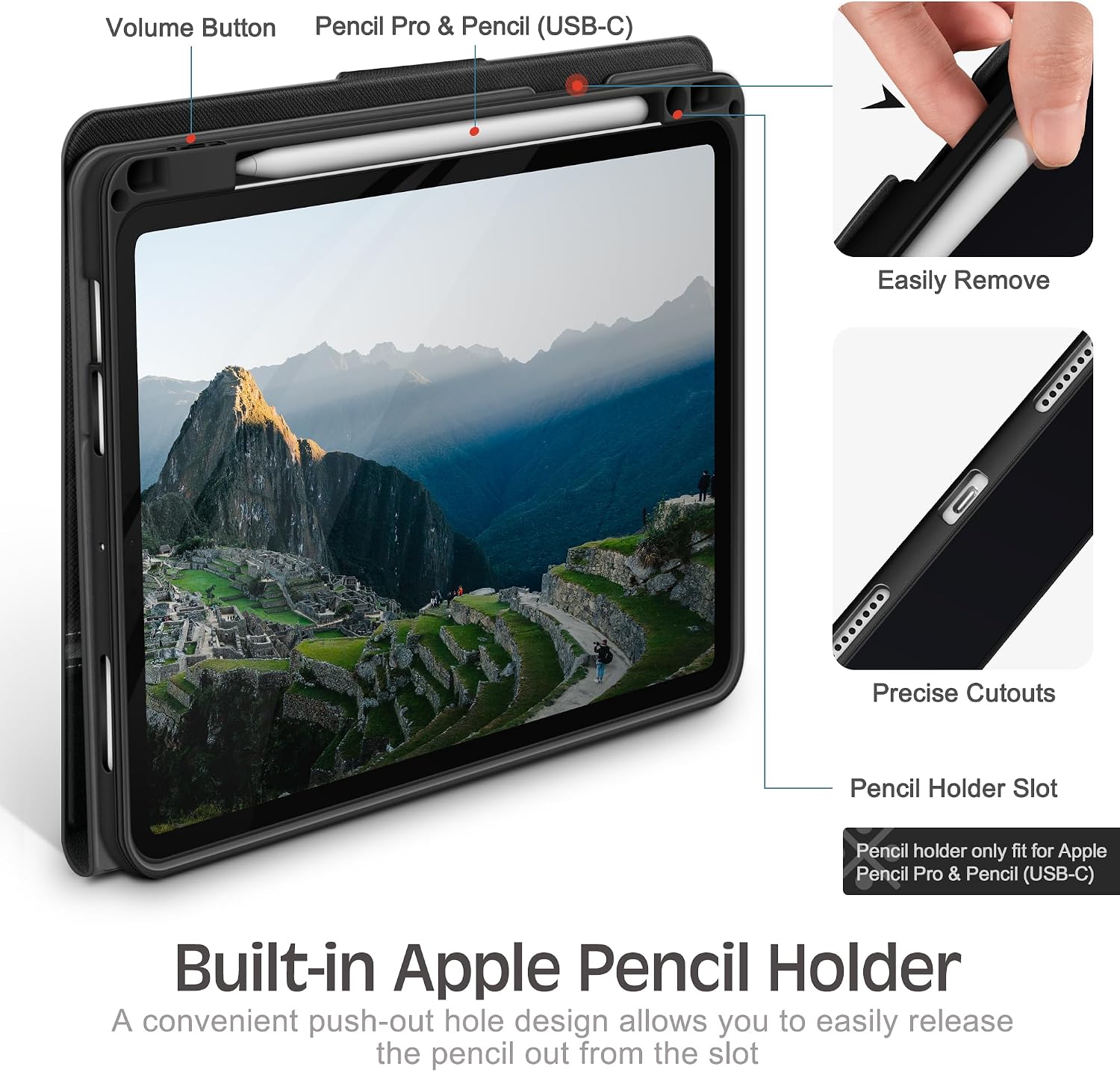 Detalle de KingBlanc iPad Air 11-inch case