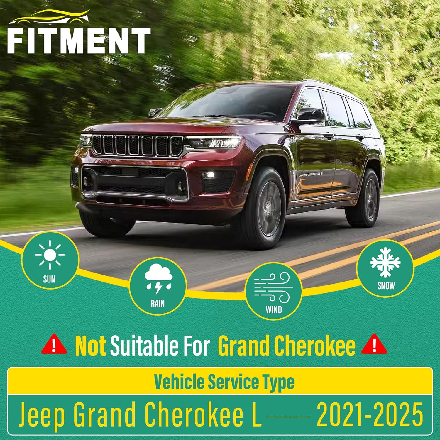 Thumbnail 1 de Jeep Grand Cherokee L Windshield Wiper Blades