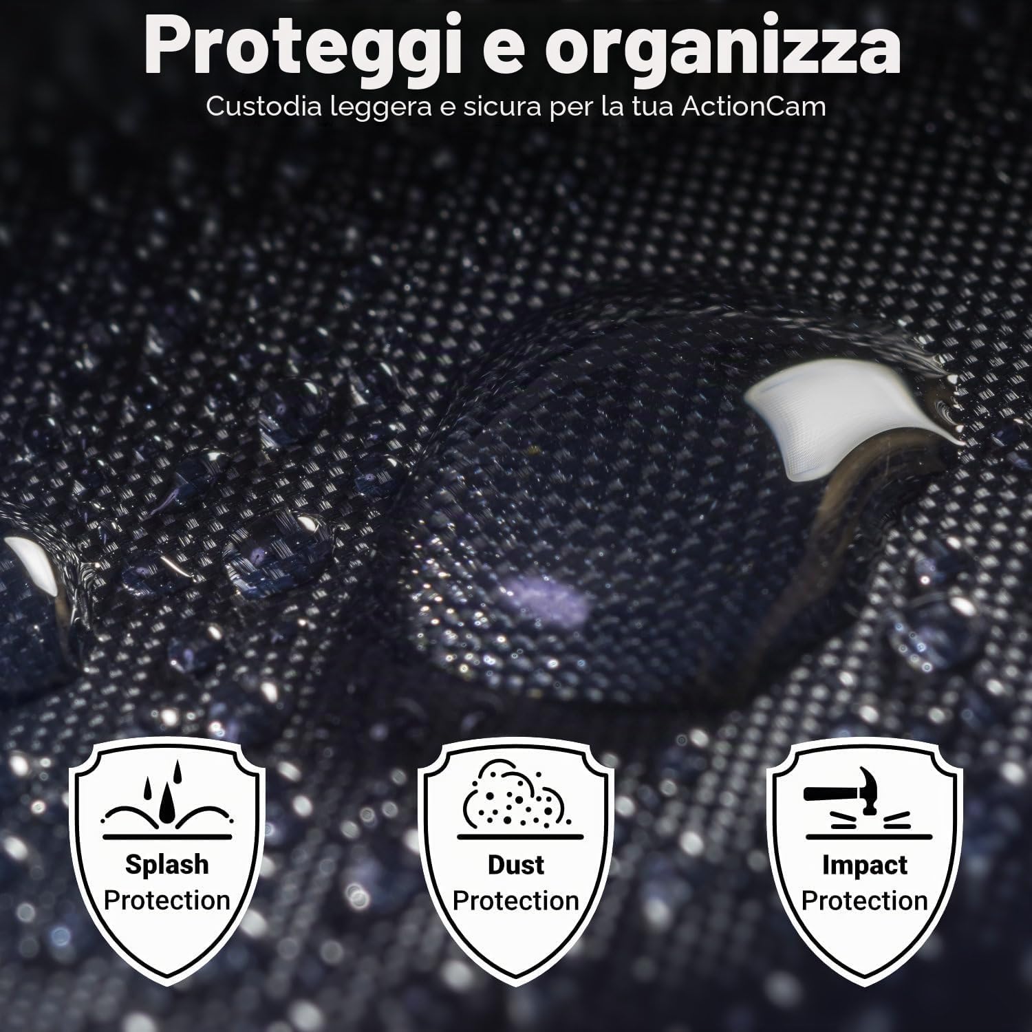 Thumbnail 6 de Custodia rigida deleyCON per GoPro e accessori – Taglia S, protezione antipolvere e antiurto per GoPro HERO 9–13