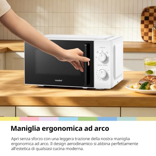 Thumbnail 8 de COMFEE' Forno a Microonde 20 litri 700 W – modello CMO-MM20L2NFPE(WH)