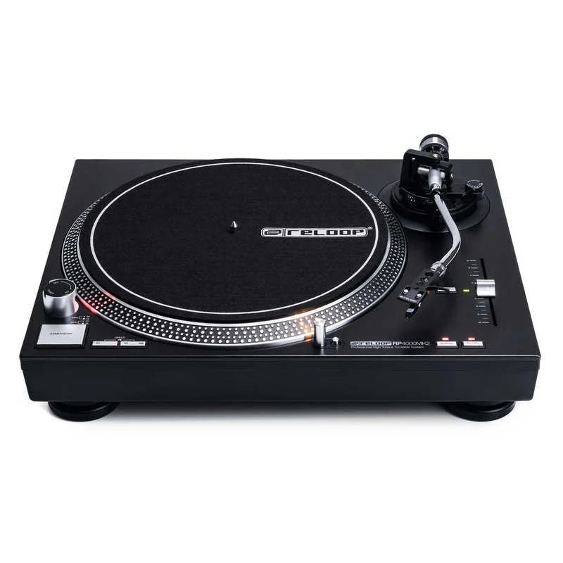 Detalle 2 de Reloop RP-4000MK2 plato DJ de tracción directa negro