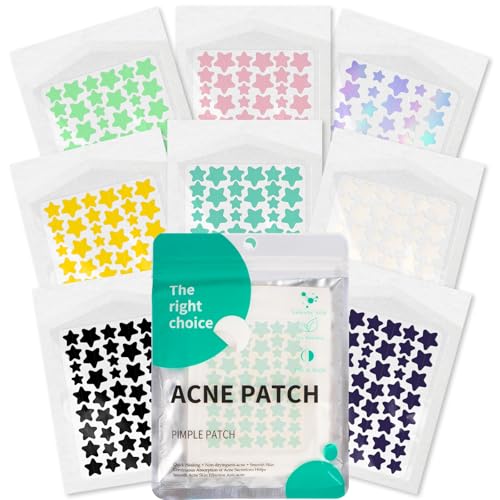 Detalle de 379 Pezzi Cerotti Brufoli Invisibili Hydrocolloid Patch 2 in 1 Giorno e Notte di YIIFELL