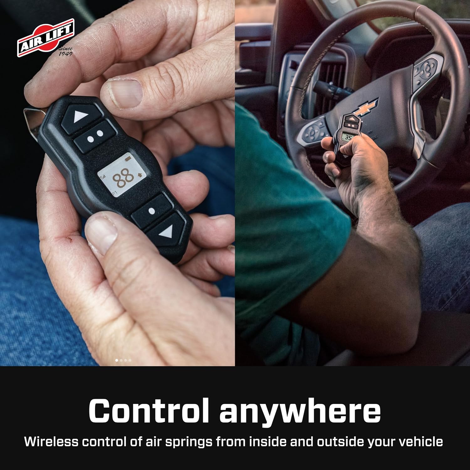 Detalle de Air Lift WirelessOne 2nd Gen + EZ Mount Onboard Air Compressor (25980EZ)