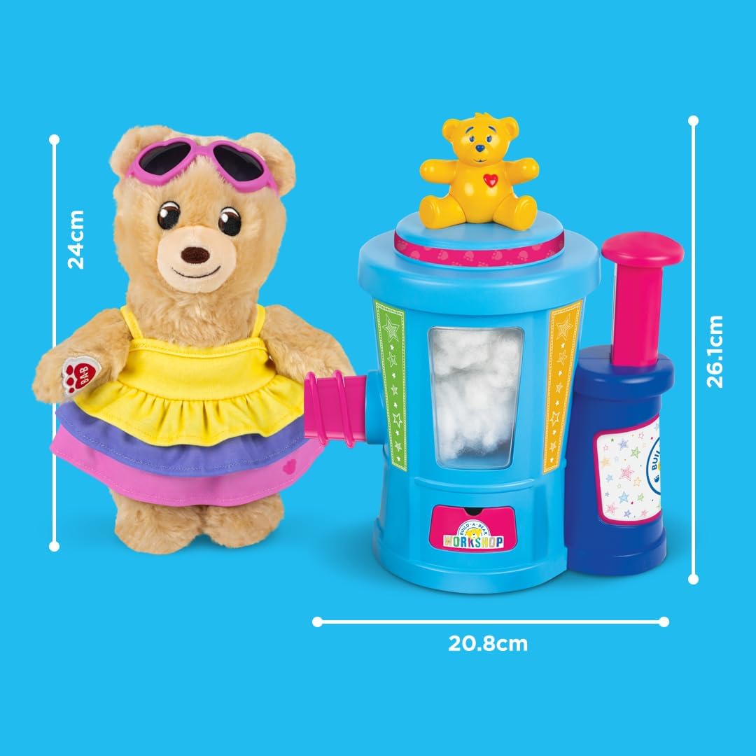 Detalle de Casdon Build-A-Bear Workshop stuffing station set (for ages 3+) with lights