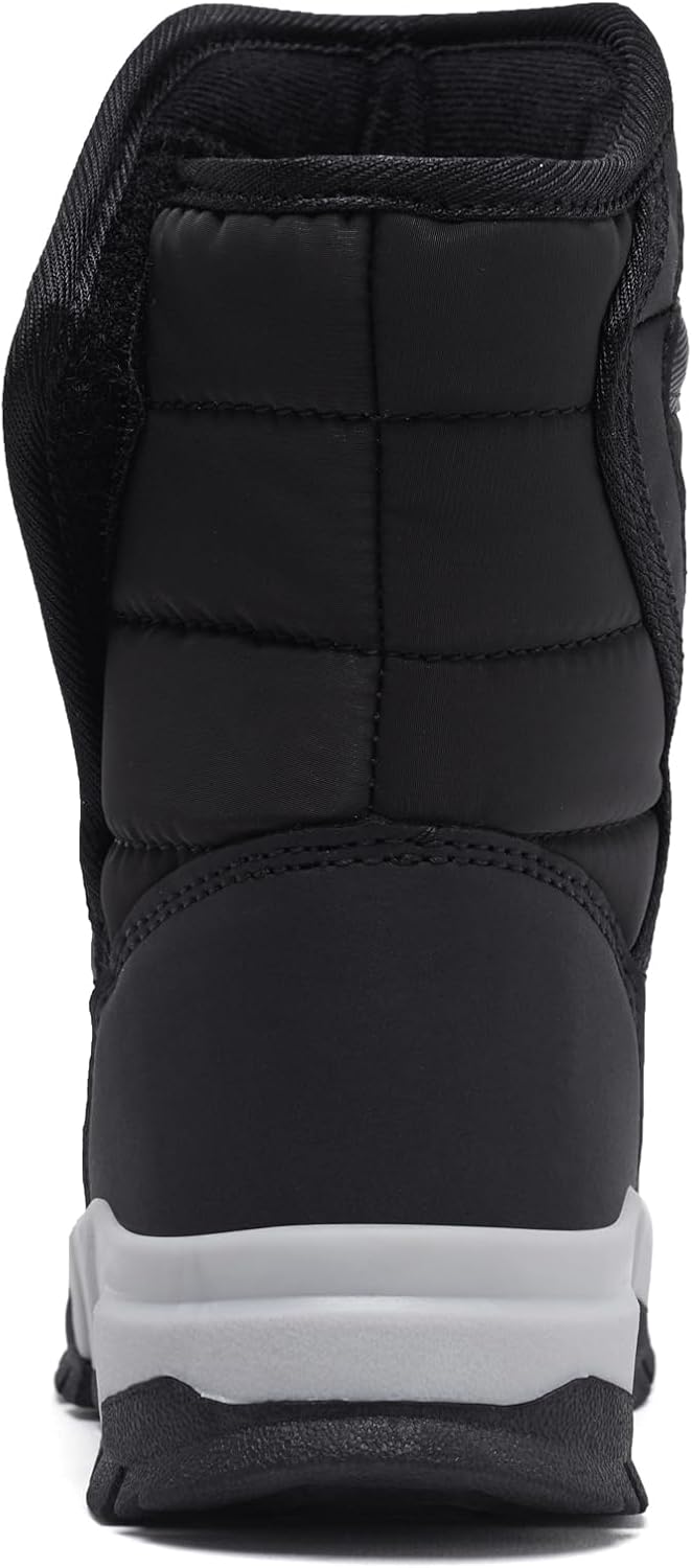 Detalle 2 de GUBARUN UH7555 Snow Boots for Kids with Faux-Fur Lining and Hook-and-Loop Closure