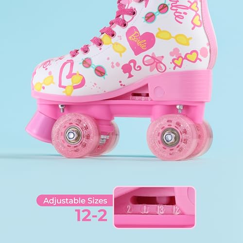 Detalle de Barbie Roller Skates Adjustable Sizes 12-2 🛼