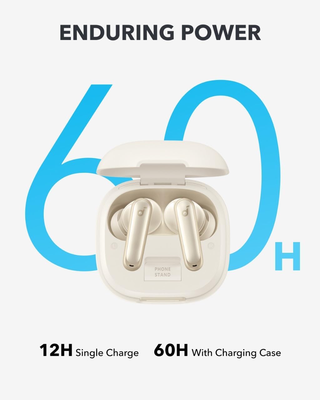 Thumbnail 3 de Soundcore P40i by Anker: Adaptive ANC Wireless Earbuds with 60-Hour Battery and 2-in-1 Case