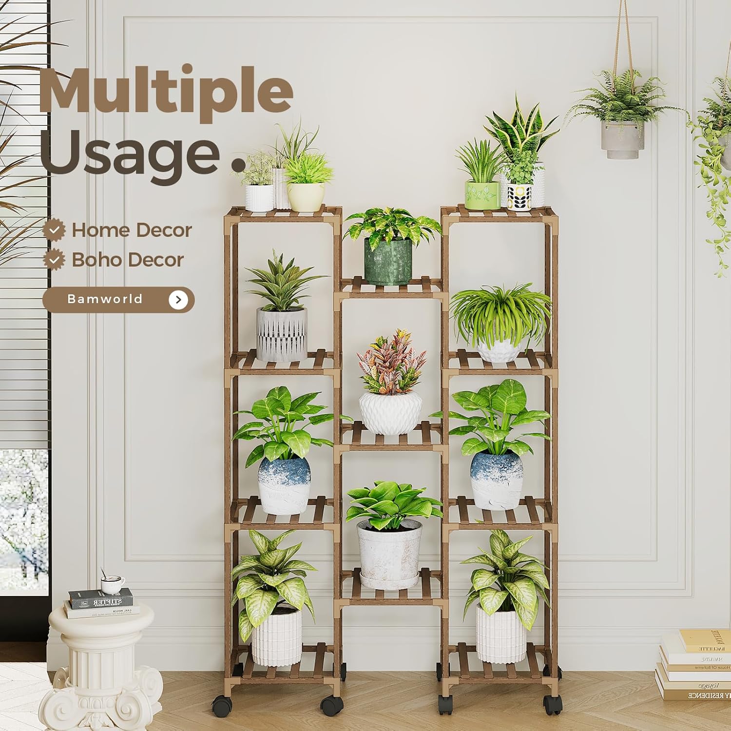 Thumbnail 5 de Bamworld supporto piante ruote