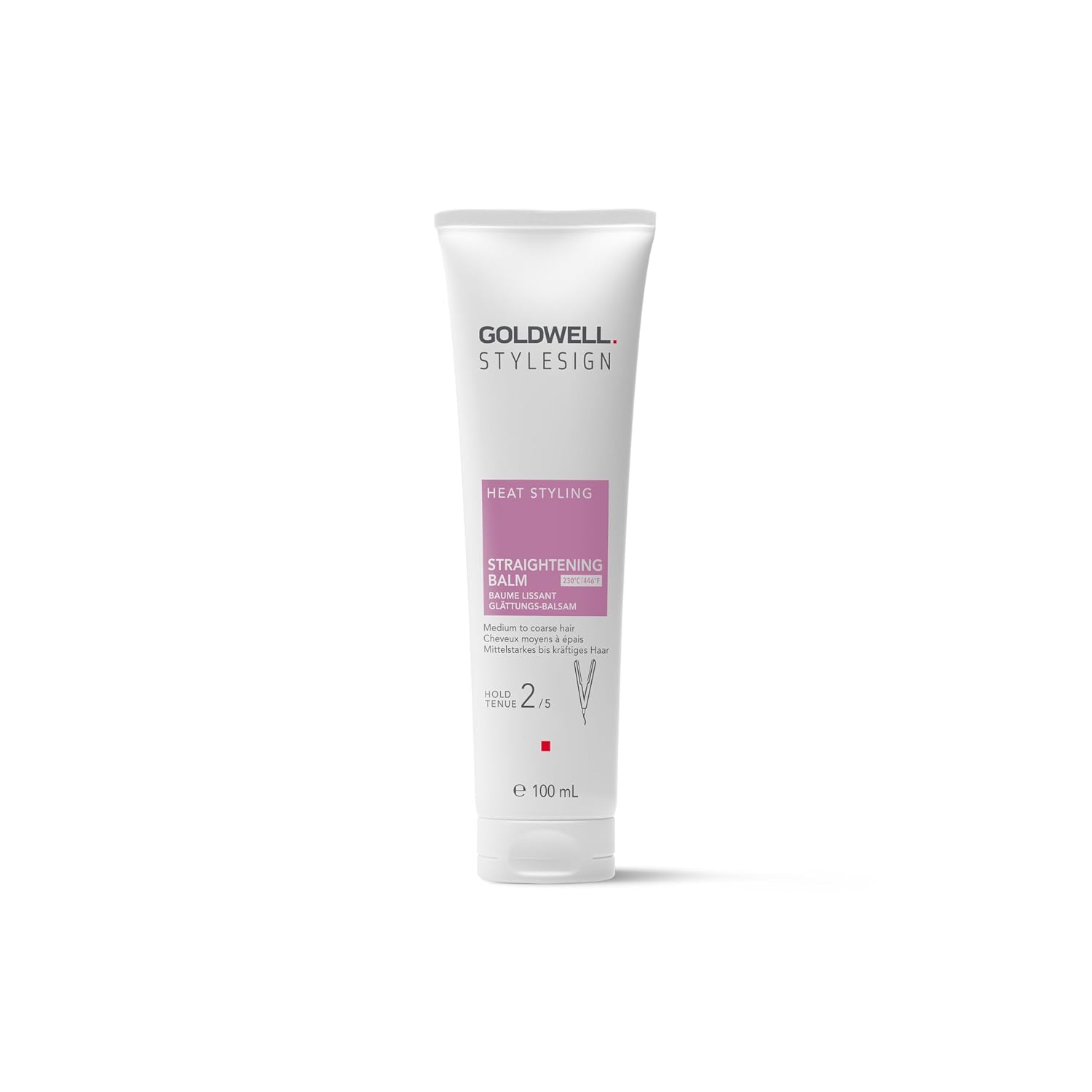 Detalle de Goldwell StyleSign Heat Styling Glättungs-Balsam für mittelstarkes bis kräftiges Haar (100 ml)