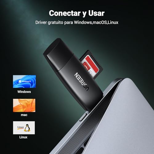 Thumbnail 5 de UGREEN Lecteur SD USB C A 3,0 5 Gbps ⚡