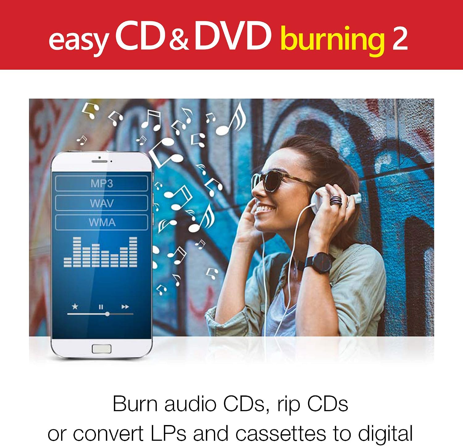 Detalle de Corel Easy CD & DVD Burning 2 | Disc Burner & Video Capture (PC)