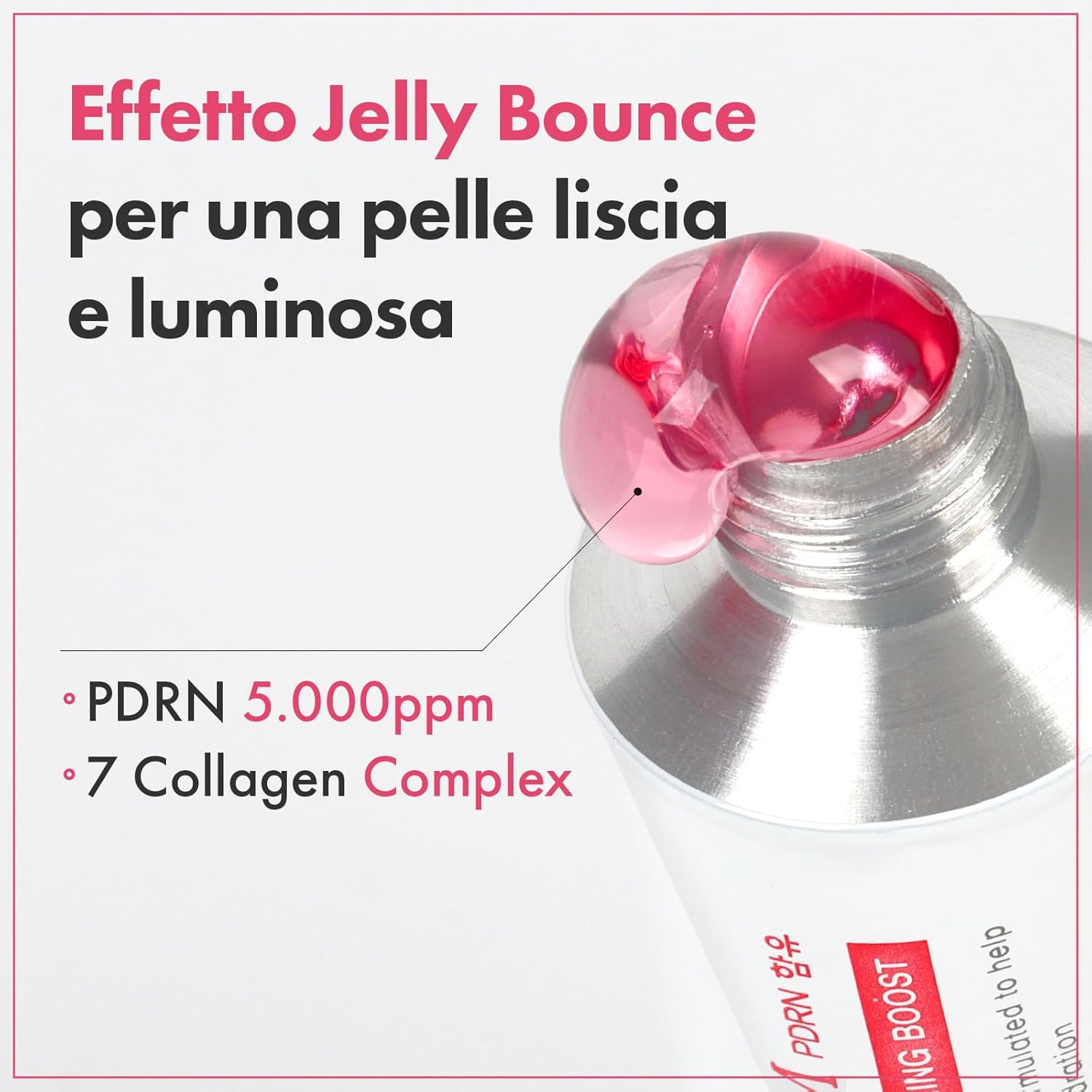 Detalle 2 de TOSOWOONG Crema Jelly al collagene e PDRN con Niacinamide (50 ml) per idratare e uniformare l’incarnato