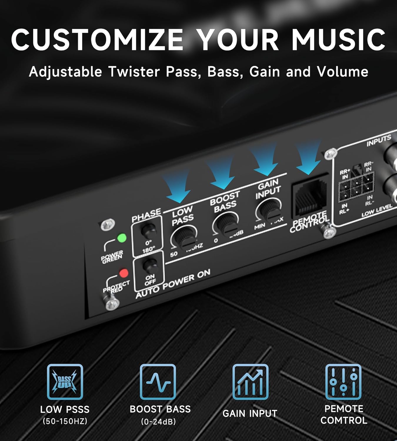 Thumbnail 5 de Slim Underseat 1200W Subwoofer 🔊