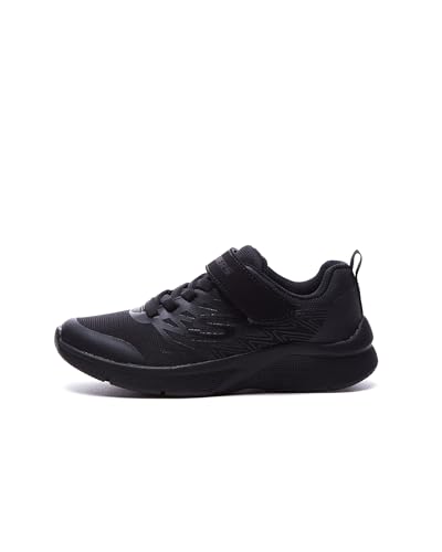 Detalle de Skechers Boys' Microspec Texlor Trainer (Black, 13 UK Child)
