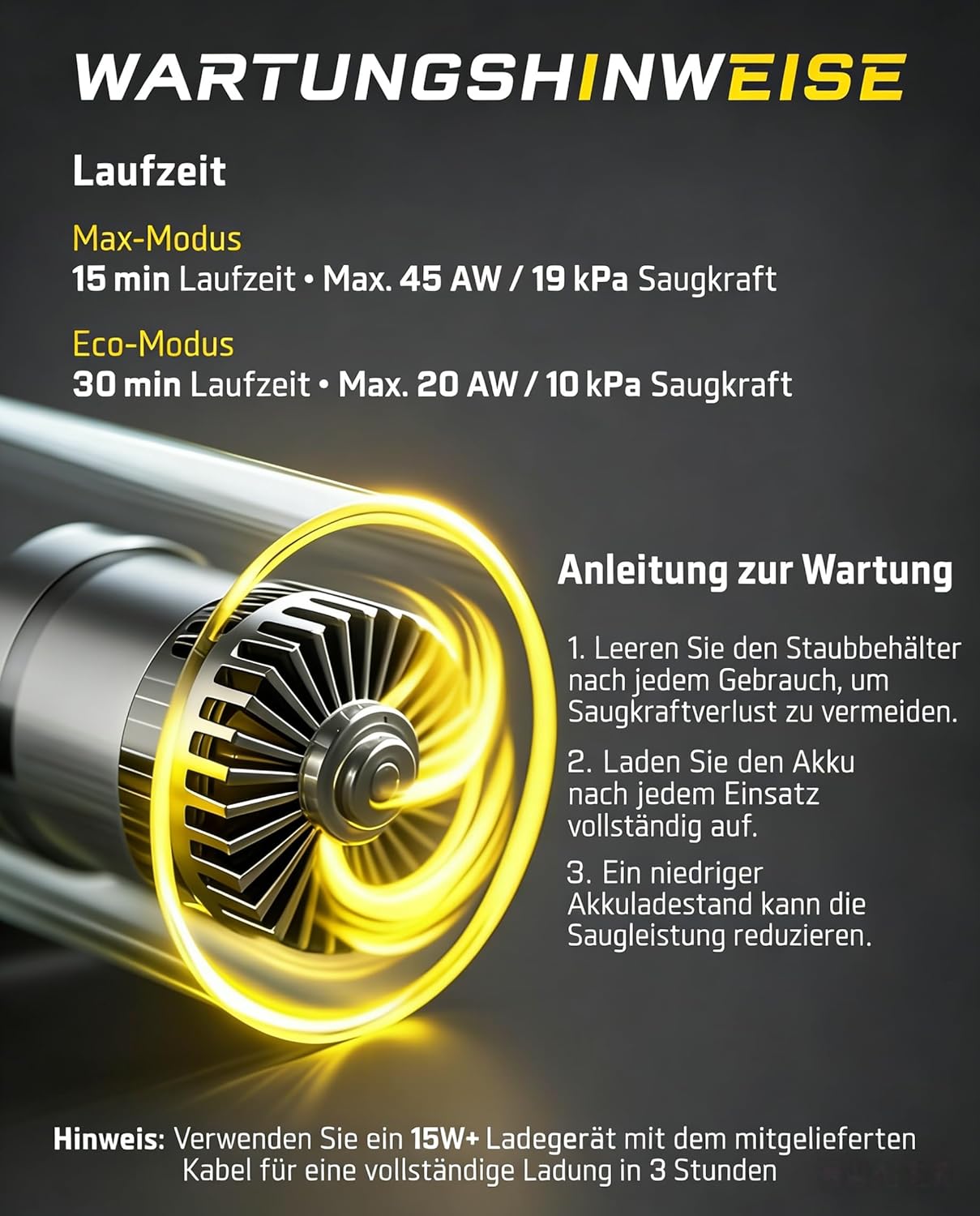 Detalle de Fanttik Slim V10 APEX: 4-in-1 Mini-Handstaubsauger für Auto, Büro und Tastaturen