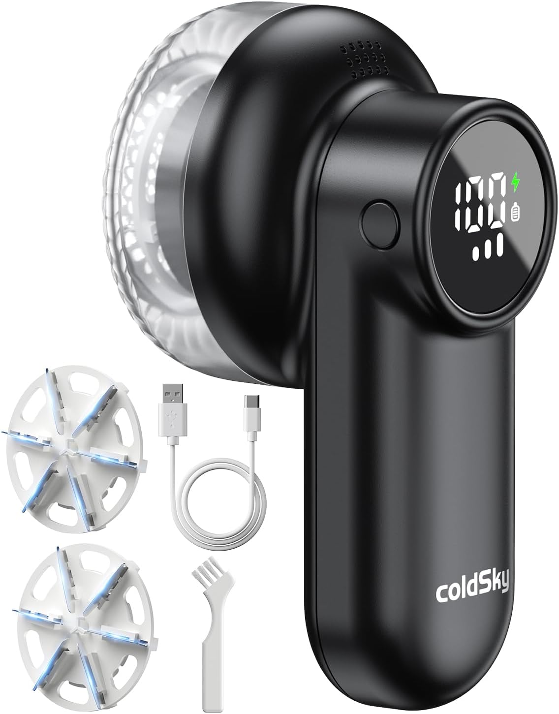 Detalle de coldSky Fabric Shaver with 6-Leaf Blades