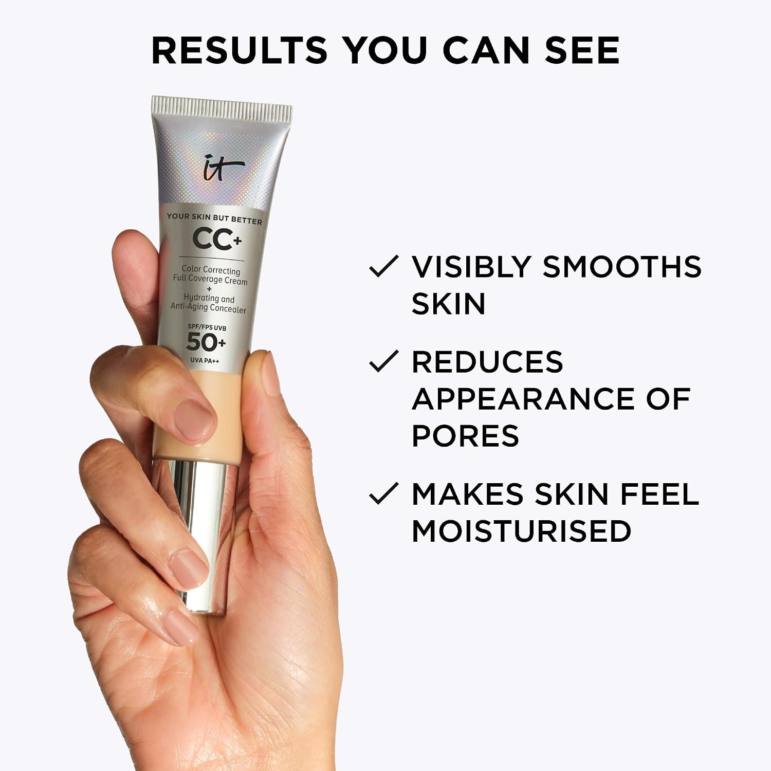 Thumbnail 5 de iT Cosmetics CC+ Cream SPF 50+ Tan