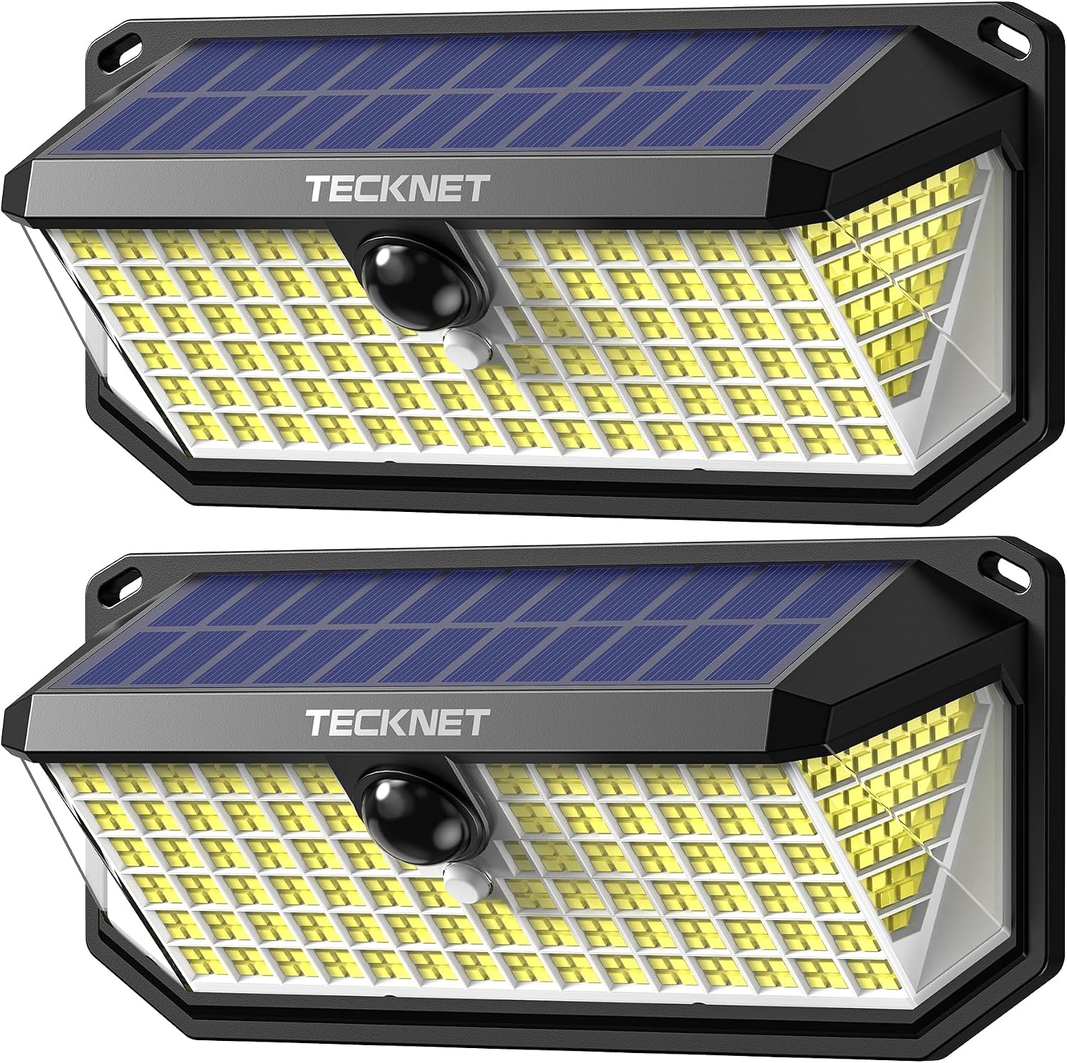 Detalle de TECKNET Solar Motion-Sensor Light, 416 LEDs