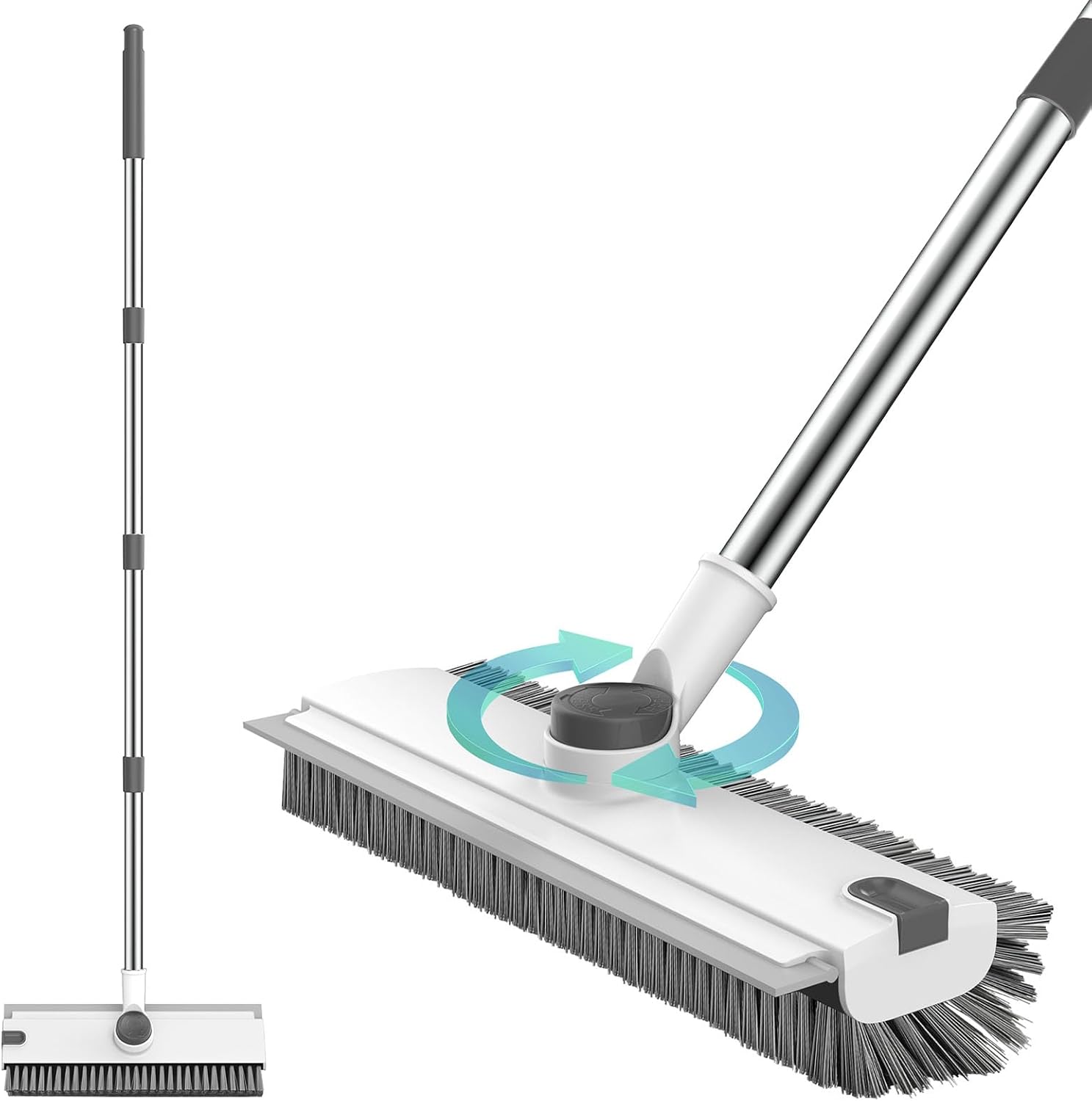 Detalle de SetSail k065 3-in-1 Floor Scrub Brush with Adjustable Handle