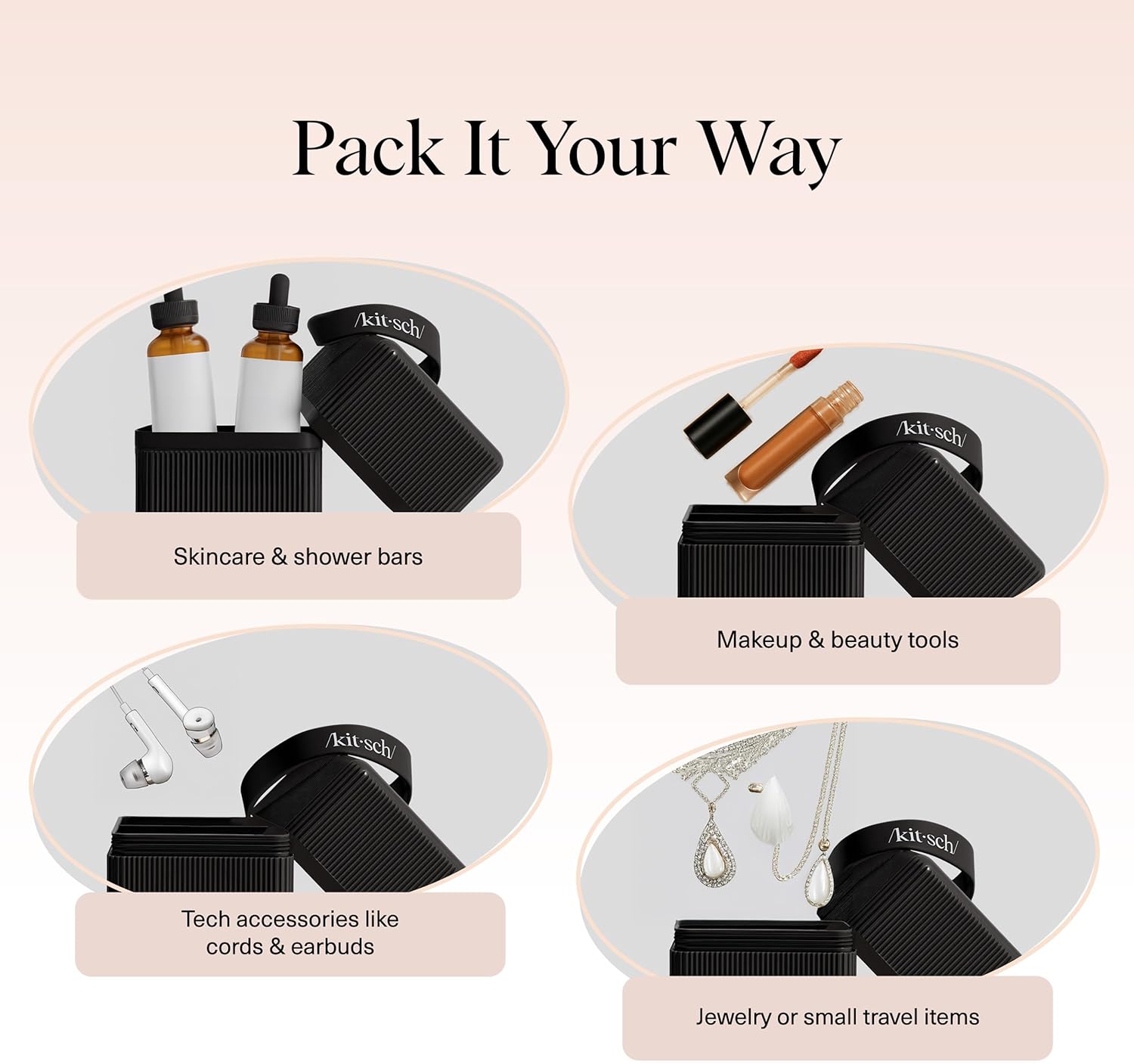 Thumbnail 6 de Kitsch 2-Compartment Travel Soap Case