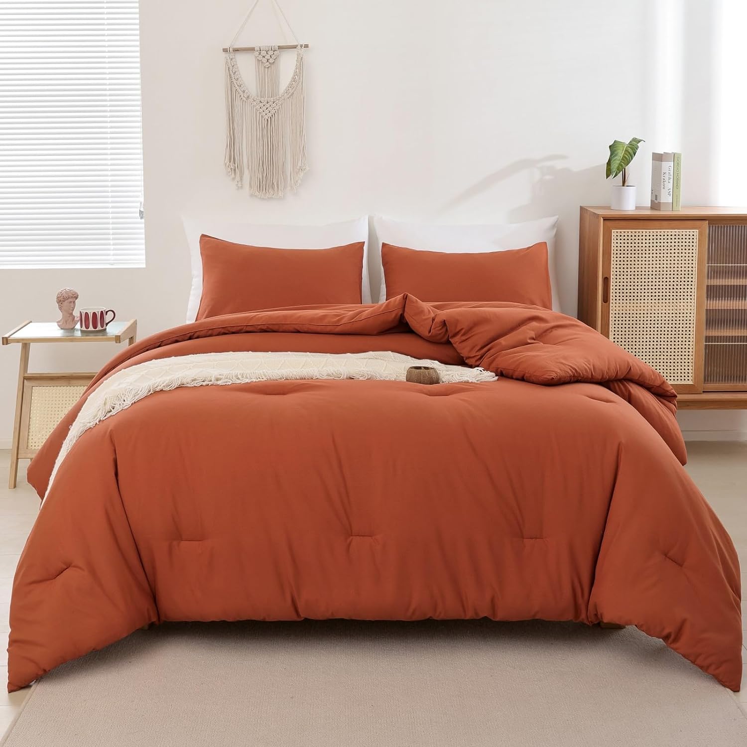 Thumbnail 2 de ROSGONIA King Size Comforter Set 3pcs