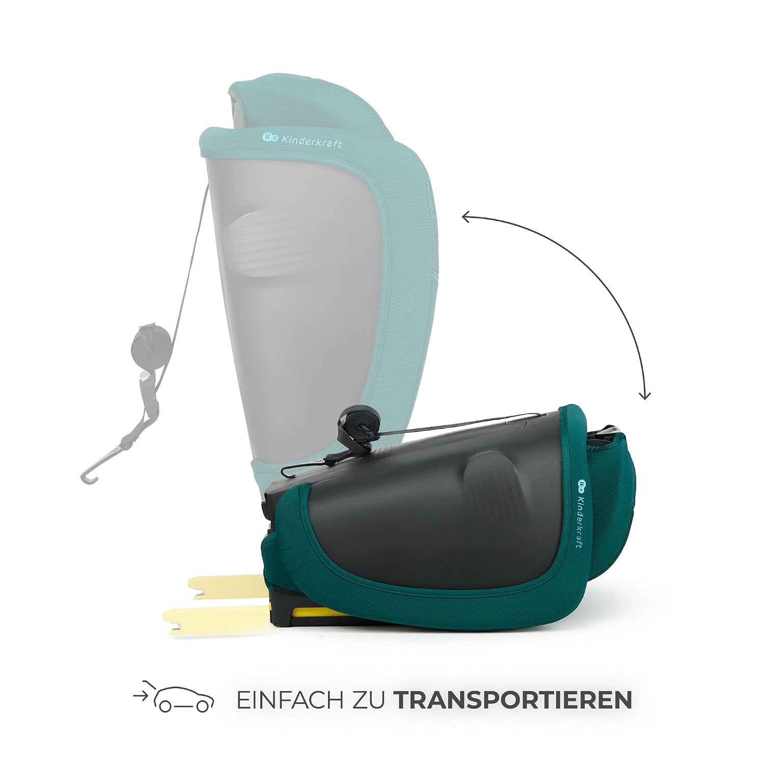 Thumbnail 4 de Kinderkraft FIX2GO 76–150 cm Autokindersitz