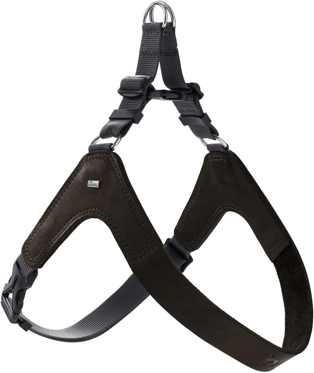 Thumbnail 5 de Hunter Hundegeschirr DIMARO in Cognac, S-M (ledernes Step-in mit stufenlos verstellbarem Bauchgurt)