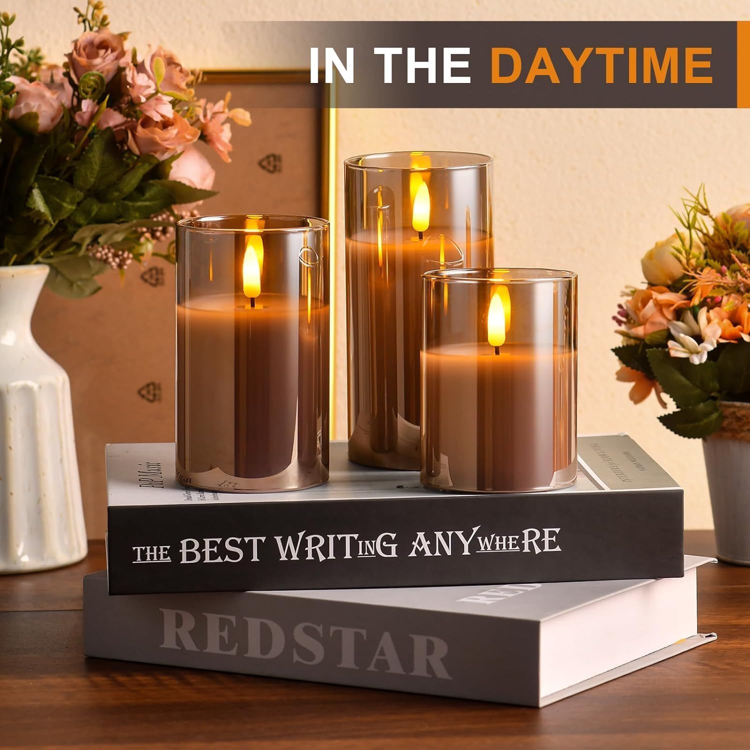 Detalle 2 de GTTFAE GTTFAE LED candles set of 3