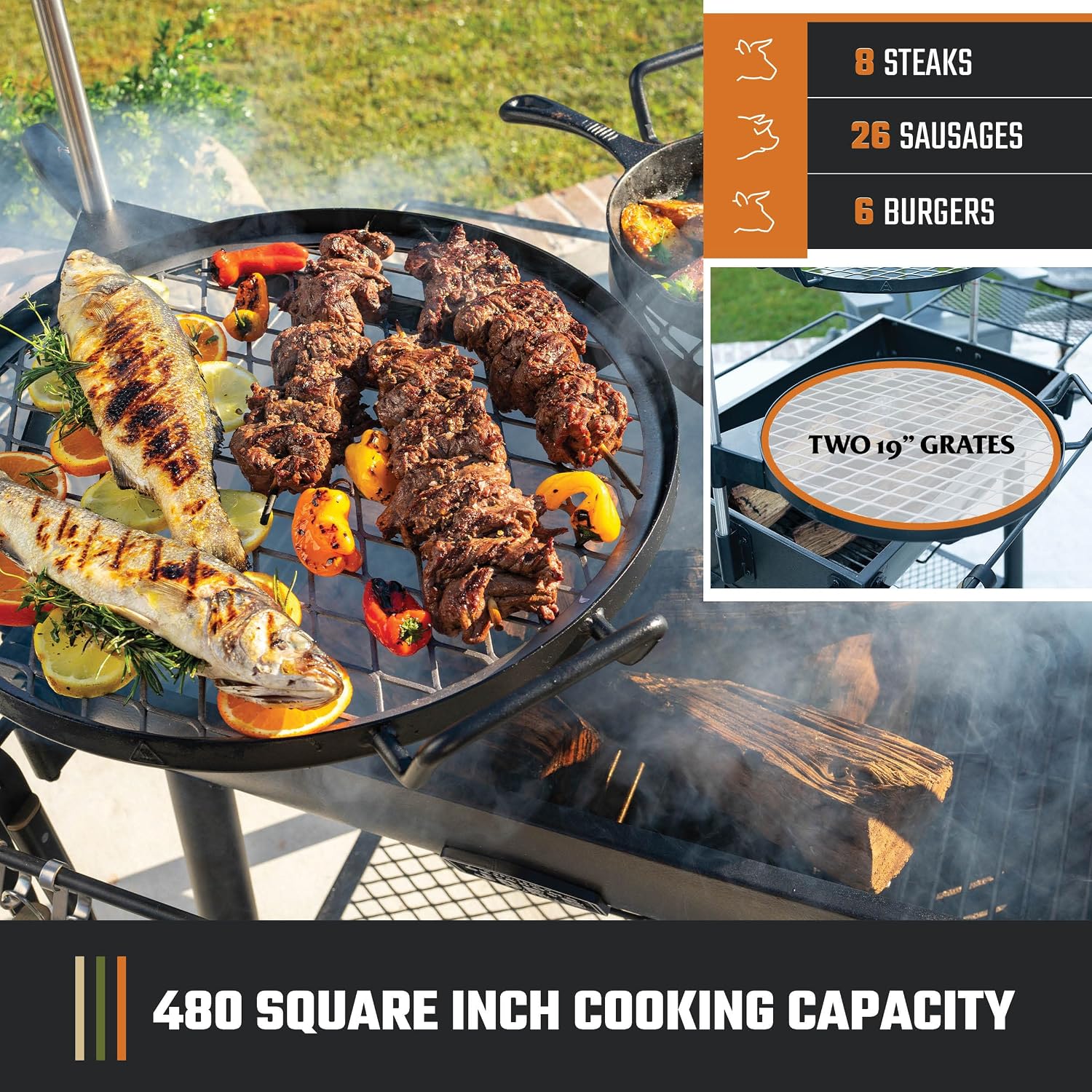 Thumbnail 2 de Oklahoma Joe’s Charcoal Grill 480 sq. in.