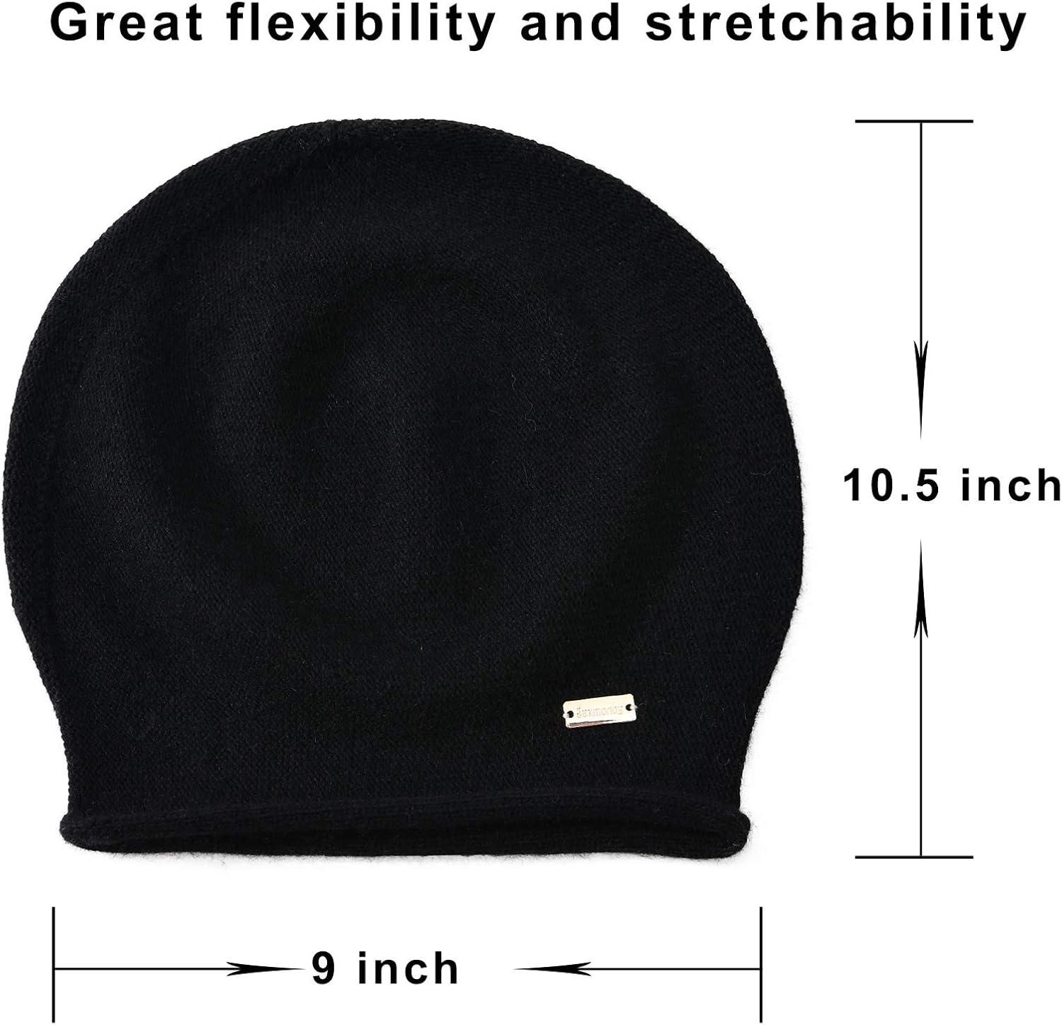 Thumbnail 4 de jaxmonoy Slouchy Knit Beanie Hat for Women