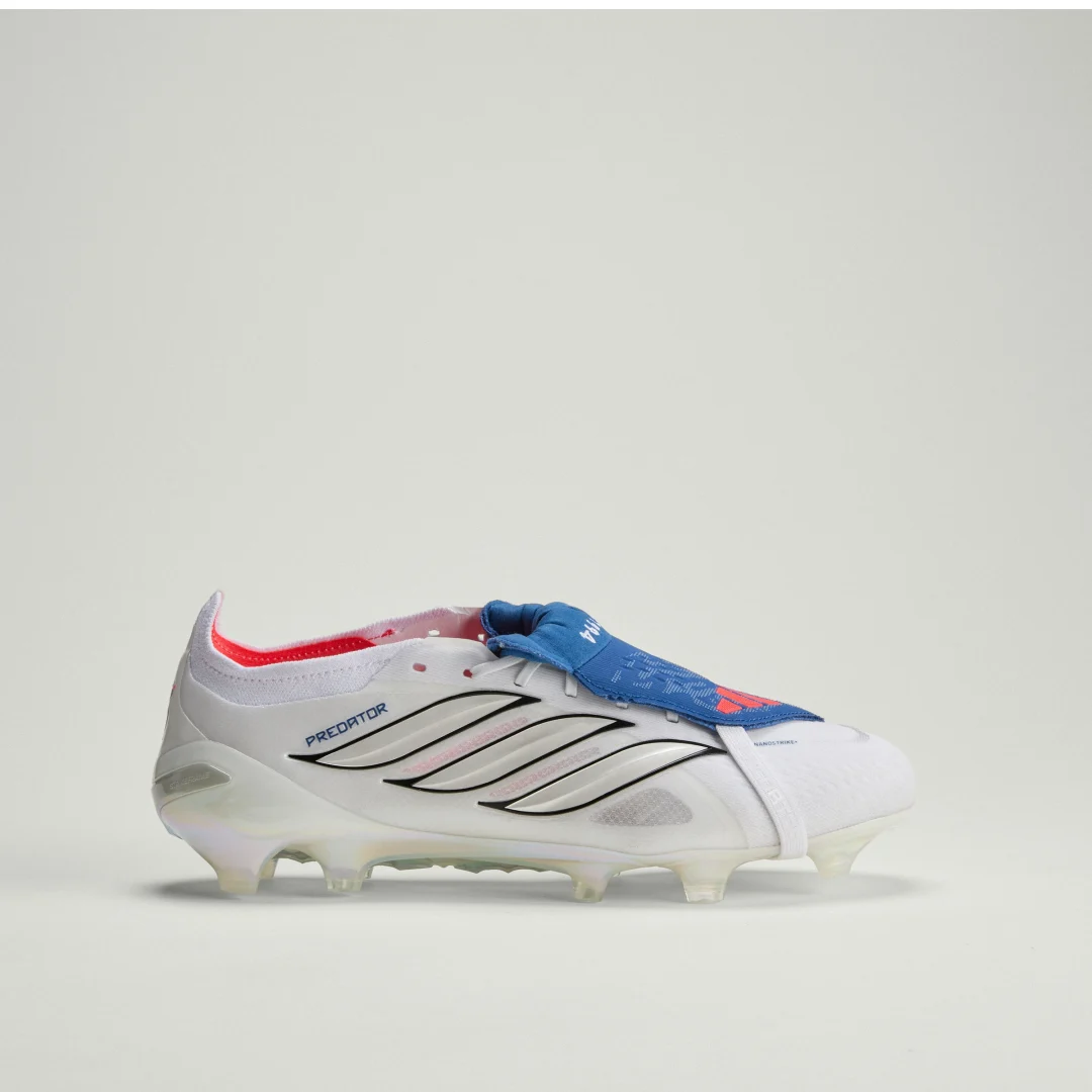 Thumbnail 2 de Adidas Predator Elite: bota de fútbol para césped natural seco (blanca)