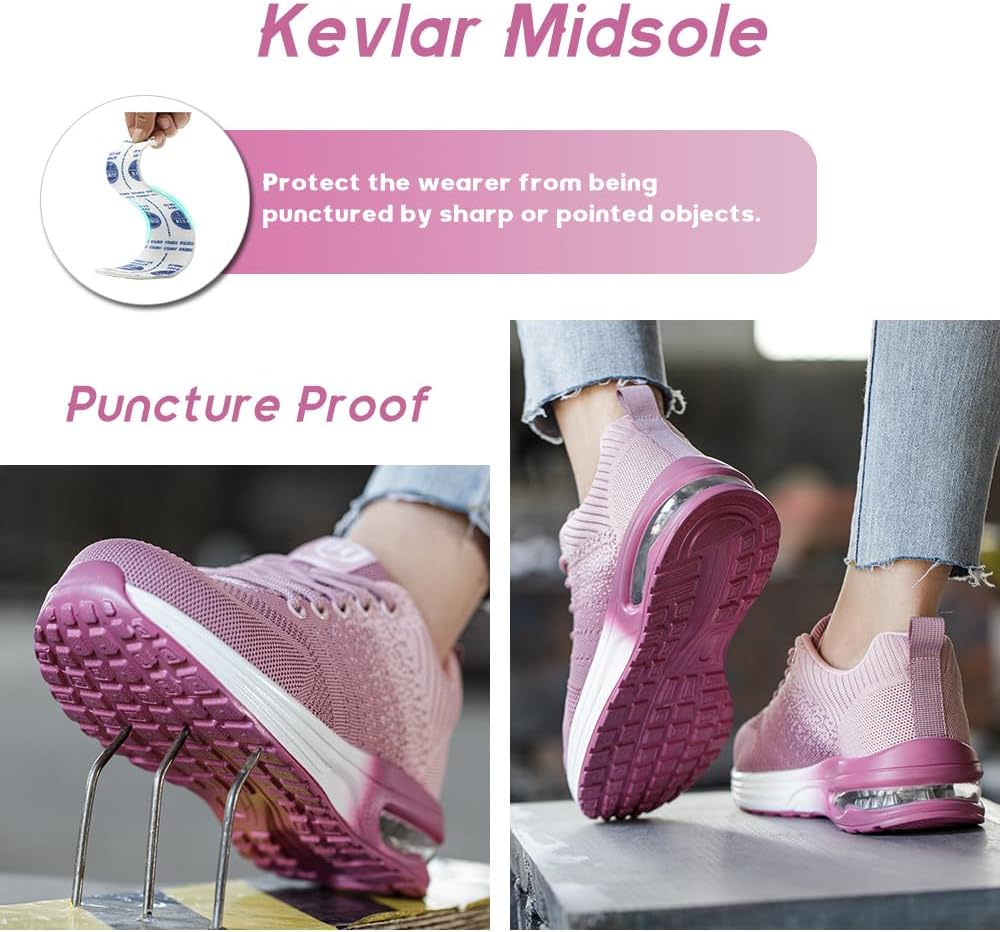 Thumbnail 3 de Bawalon Arbeitsschuhe Leicht Stahlkappe 🥾